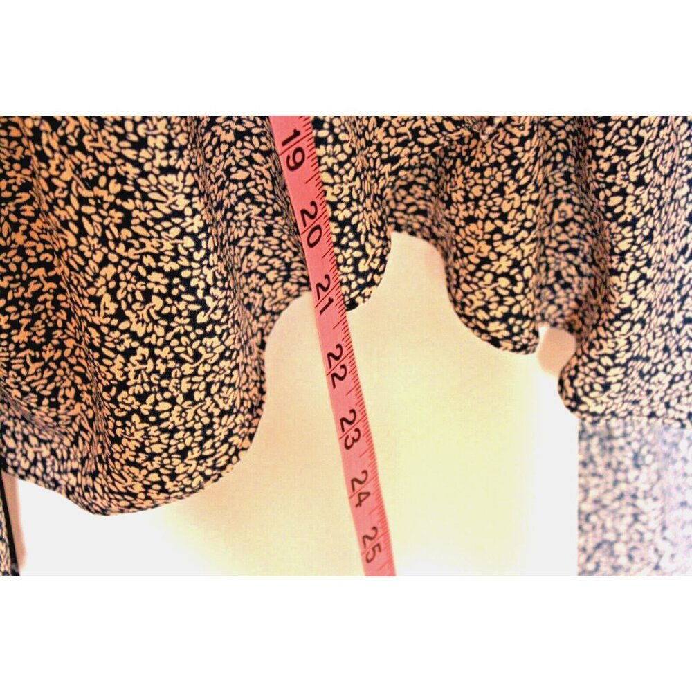 Lauren Conrad Skirt Womens sz XL Blue Floral Midi Prairie Cottage Core - Picture 5 of 8